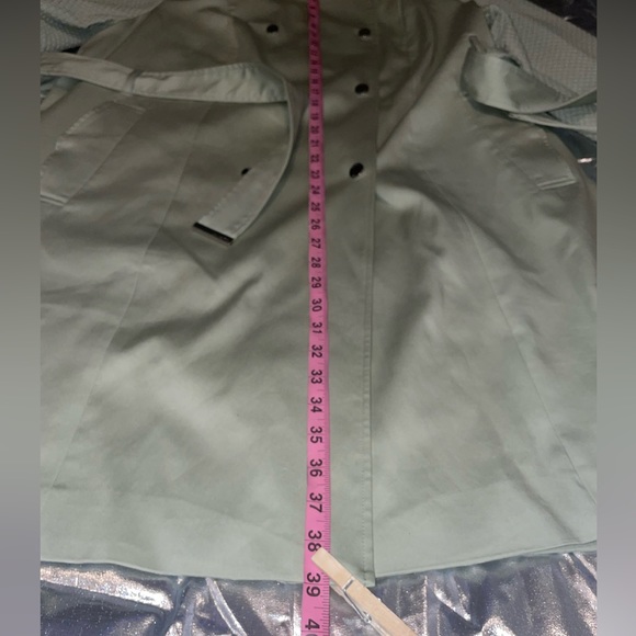 NWT Anthropologie Soia + Kyo “Kya” Trench Coat in Sage Size XXL - Picture 15 of 15